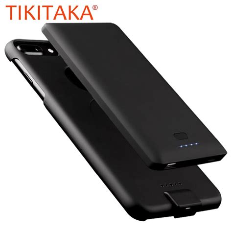 Removable 2 In 1 Battery Charger Case For Iphone 8 7 6 6s Plus Cover