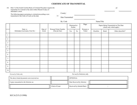 Form Scca215 Fill Out Sign Online And Download Printable Pdf South