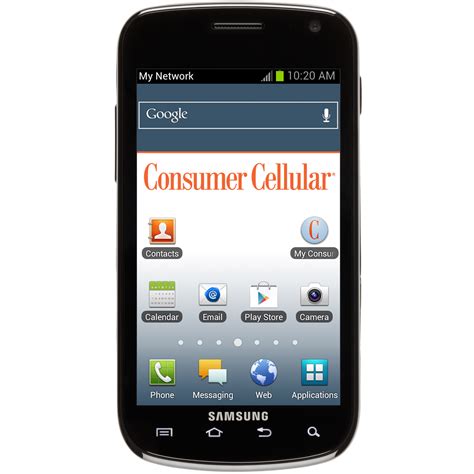 Consumer Cellular Samsung Galaxy Exhilarate Android