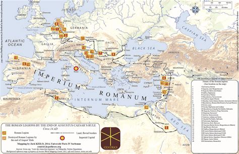 40 Maps That Explain The Roman Empire Mapa Del Imperio Romano Legión