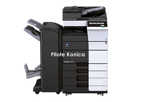 The download center of konica minolta! Télécharger Pilote Konica Bizhub C458 Imprimante Gratuit
