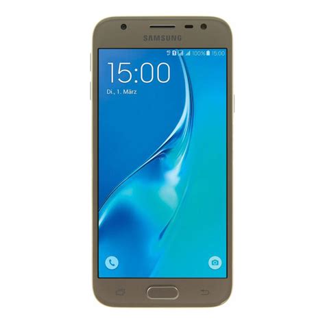 Samsung Galaxy J3 2017 Duos J330fds 16gb Gold Neu Asgoodasnew