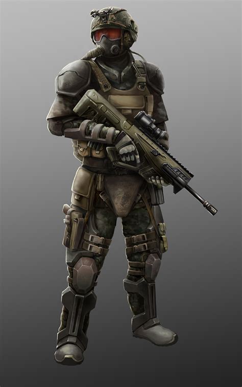 Soldier Character Concept By Art N Glass On Deviantart