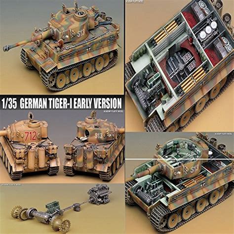 Ssgssk Academy Models 13239 Ta979 135 German Tiger I Early Version