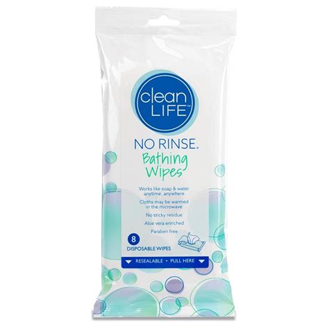 No Rinse Bathing Wipes :: bath wipes help caregivers provide personal care