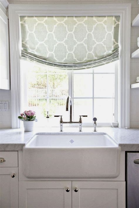 Most window treatment ideas are driven by décor and decorum. 17 Wonderful Ideas of White Kitchen Window Treatments