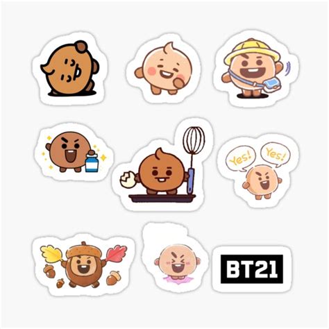 Bt Baby Shooky Sticker For Sale By Magic Shop Redbubble
