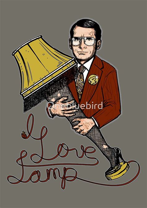 I Love Lamp By Onebluebird Redbubble