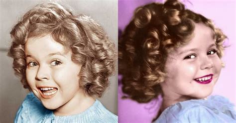 Hair Sht Shirley Temple Her Hair Perfect Curls
