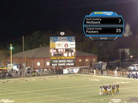 The Colquitt County Packers Defeat The North Paulding Wolfpack 48 To 7