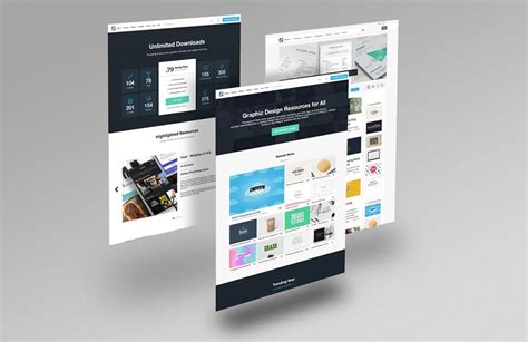 website mockup pack css author