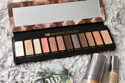 Urban Decay Naked Reloaded Eyeshadow Palette Swatches Aquaheart My