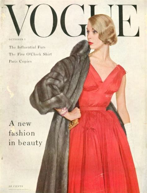 Fashion Magazine Covers Were So Much More Glamorous In The 1950s Huffpost