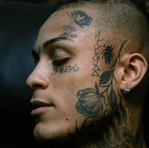 34 Awesome Lil Skies Face Tattoos 2020 Ideas