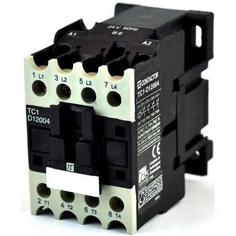 4 Pole Three Phase Tc Power Contactors Model Namenumber Tc1d12004