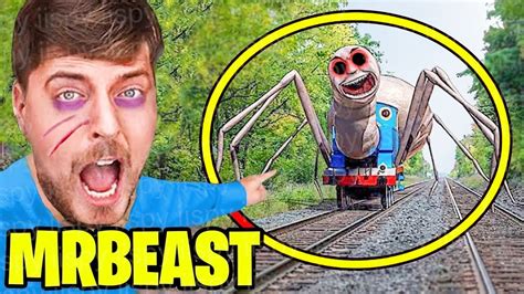 7 Youtubers Who Found Thomas The Train Exe In Real Life Preston Aphmau Prestonplayz Youtube