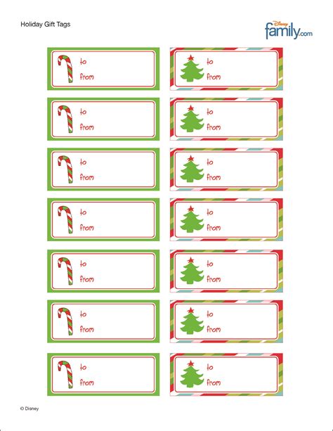 Free Printable Christmas Tags The Organised Housewife