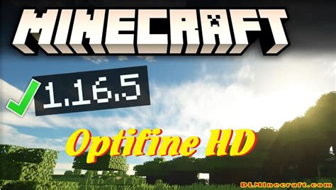 Optifine Hd Mod For Minecraft 1165