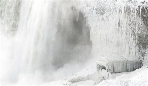 ¡increíble Cataratas Del Niágara Se Congelan Por El Intenso Invierno Que Azota Norteamérica