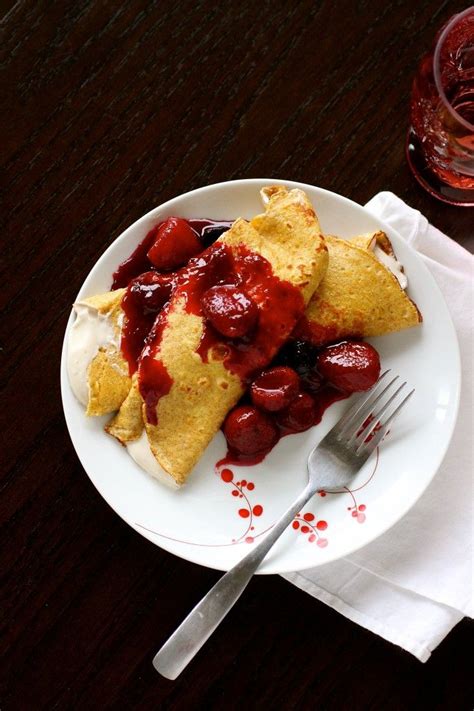 Whole Wheat Crepes With Sweet Yogurt And Berries How Sweet Eats