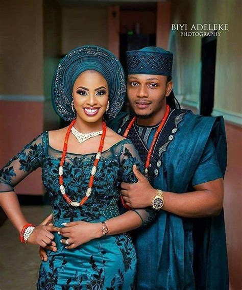 African Wedding Outfits African Couples Outfit African Attire