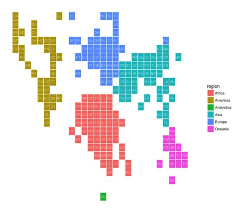 Tutorial A World Tile Grid Map In Ggplot2