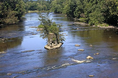 A Scenic View Of The Wallkill River In Wallkill Photograph By James