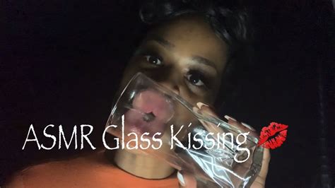 Asmr Glass Kissing 💋 Youtube