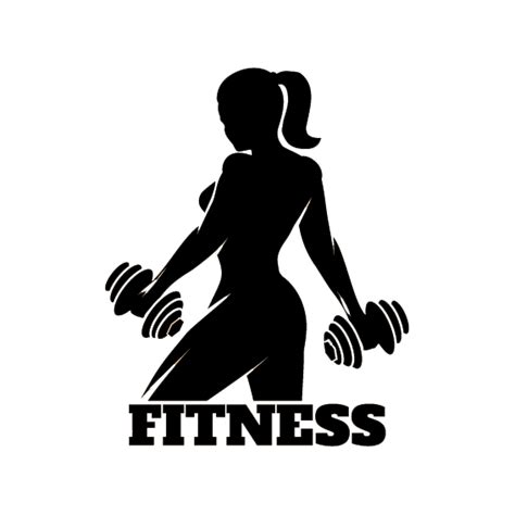 physical fitness fitness centre silhouette woman dumbbell png download 567 567 free