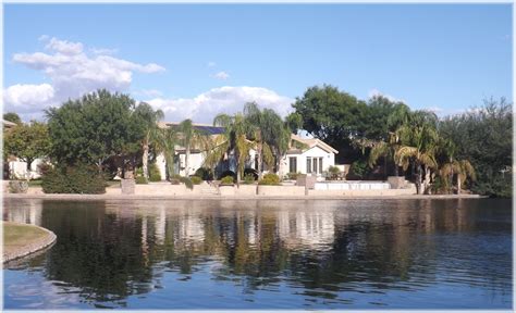 Chandler Luxury Waterfront Homes At Pinelakes Estates Phoenix Arizona