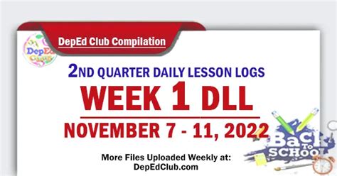Dll Week Dll For Filipino To Grades To Daily Lesson Log My Xxx Hot Girl