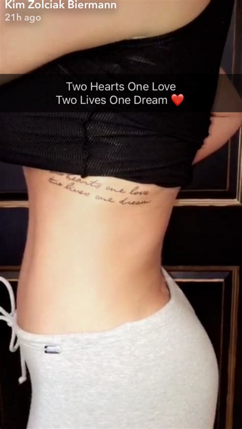 Kim Zolciak Gets A Tattoo Tribute To Her Husband Kroy Biermann One Week