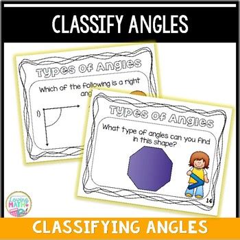 Classifying Angles Task Cards by Loving Math | Teachers Pay Teachers