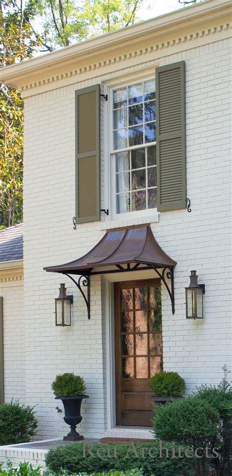 Copper Awning Front Door Awning Klw
