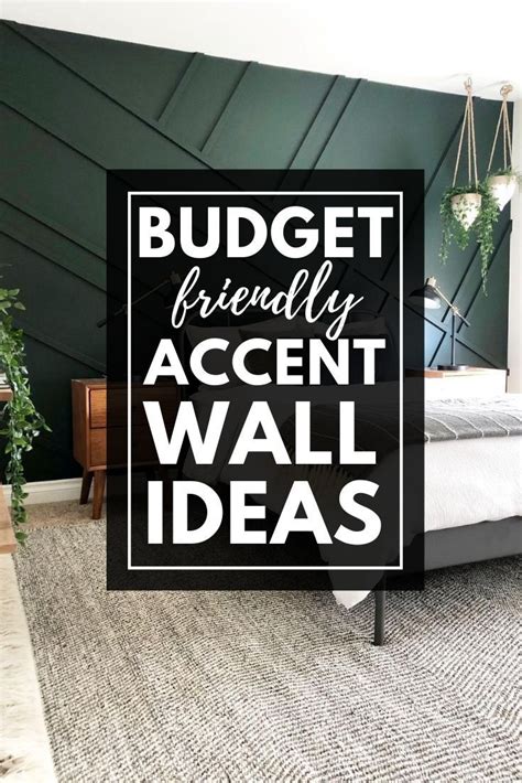 Budget Friendly Diy Accent Wall Ideas Accent Wall Diy Accent Wall
