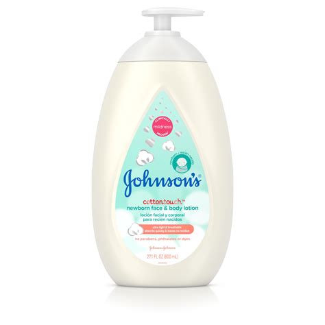 Johnsons Cottontouch Newborn Baby Face And Body Lotion 271 Fl Oz