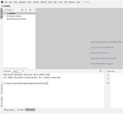 Changing The Default Shell In Intellij To Powershell Conrad Akunga Esquire Code