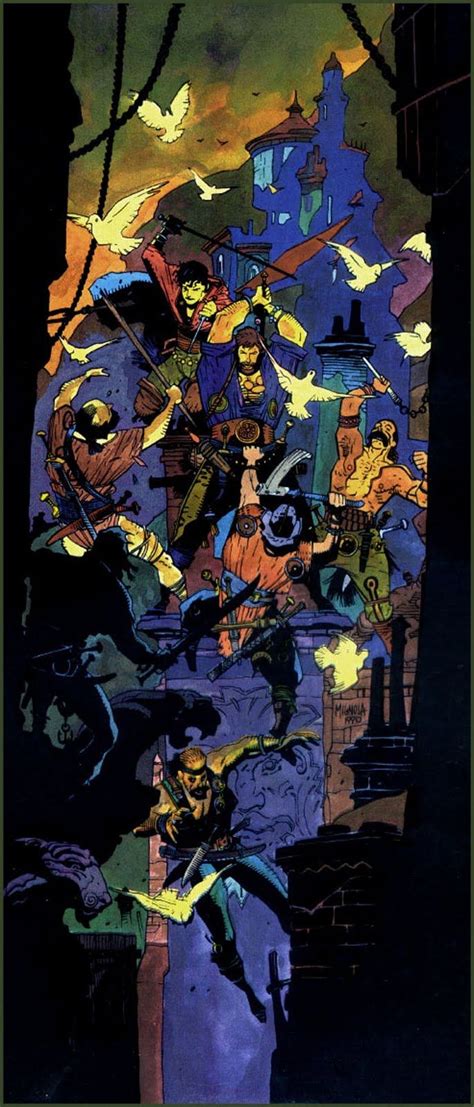 Mike Mignola Fafhrd And Gray Mouser Mike Mignola Art Mike Mignola