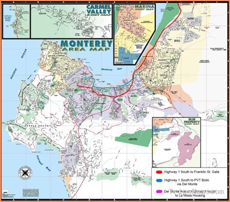 Monterey Map
