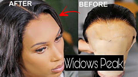 Realistic Wig Hairline How To Tweeze Natural Hairline And Install A