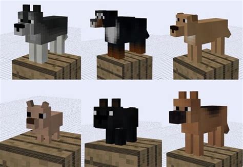 Как сделать собаку в майнкрафте Minecraft Minecraft