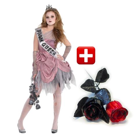 girls zombie prom queen fancy dress costume teen halloween outfit age 10 16 y ebay