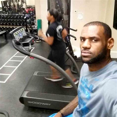 Lebron James And Savannah James From Celebrity Couples That Work Out