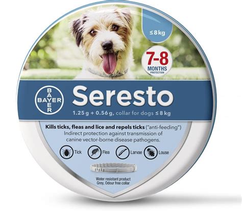 Seresto Flea Tick Collar For Small Dogs Under 18 Lbs Under Kg Collar