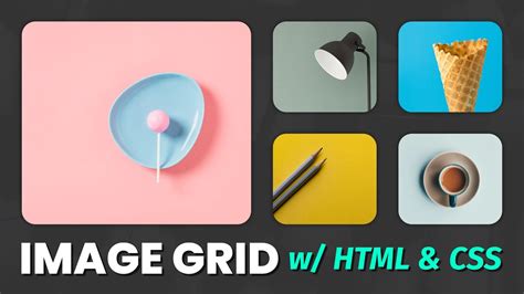 How To Create An Image Grid Gallery HTML CSS Web Design Tutorial YouTube