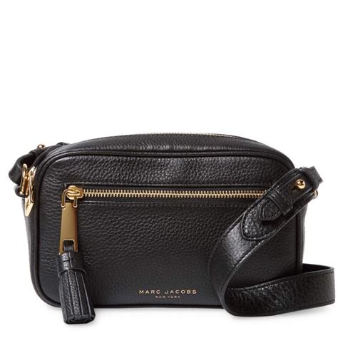 Shop vintage and contemporary marc jacobs crossbody bags and messenger bags from the world's best fashion stores. Marc Jacobs Black Leather Cross Body Bag - Tradesy