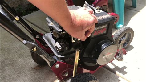 Craftsman Edger With 4hp Briggs And Stratton Youtube