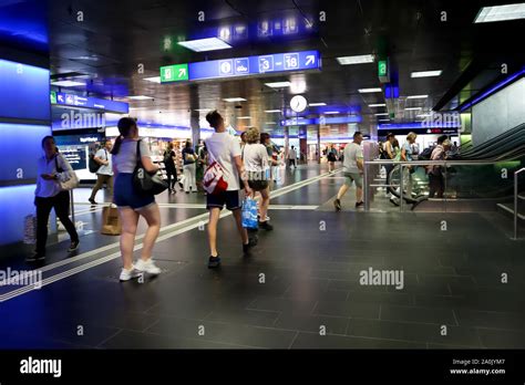 Zurichswitzerlandjuly 212019interior Of Zurich Main Railway Station