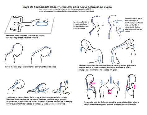 Tips Para Alivio Diario Del Dolor Rectificación De La Columna Cervical