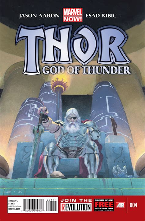 Jasonaaroninfo Thor God Of Thunder 4 Cover By Esad Ribic